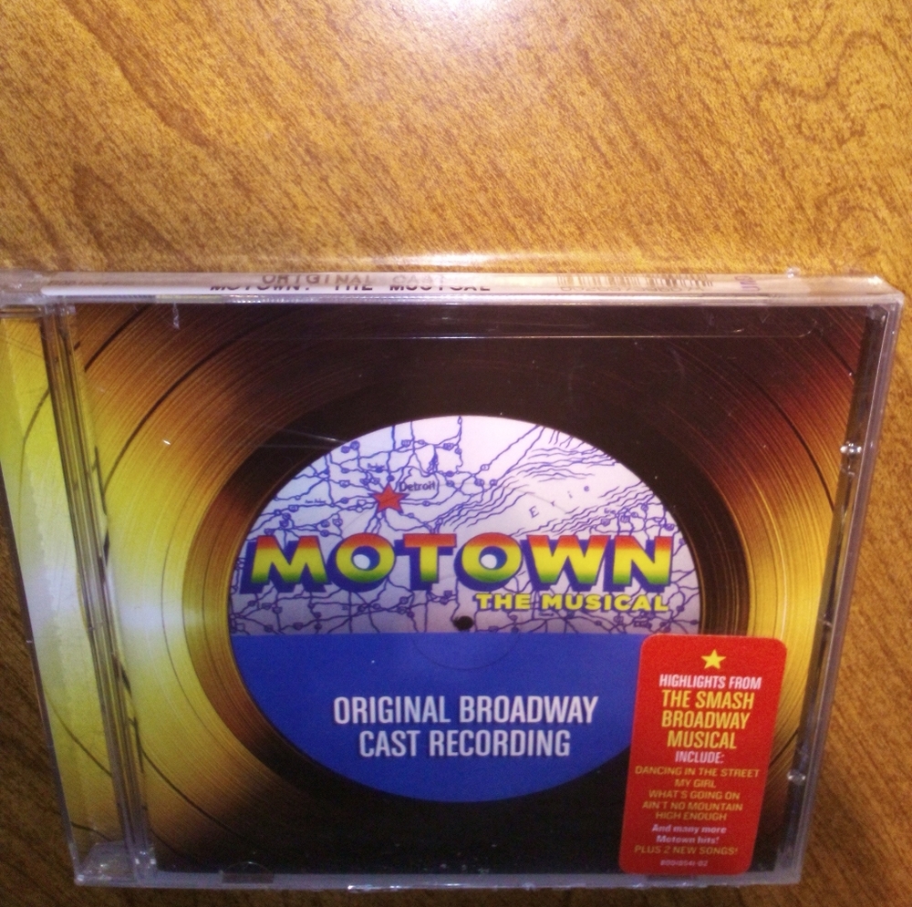 Motown: The Musical Orig. Broadway Cast Recording 2013 Motown Records CD Sealed